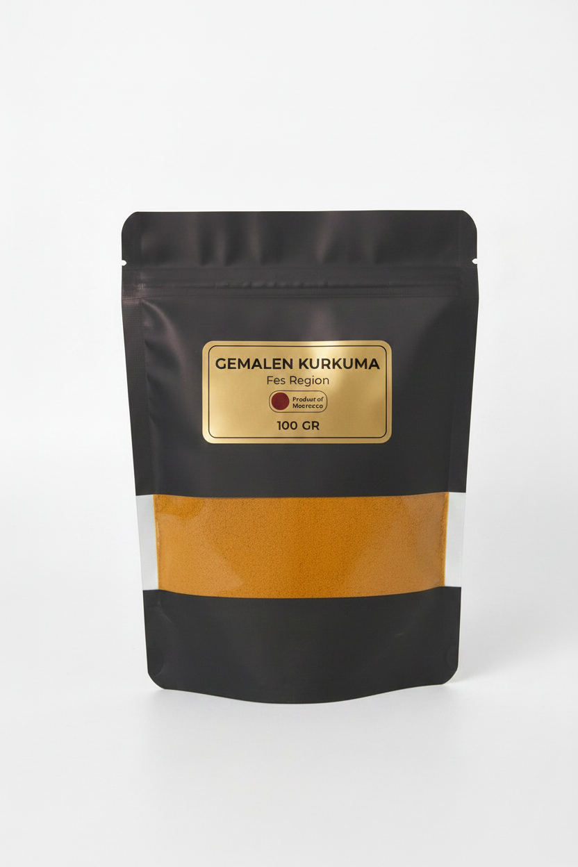 Premium gemalen Kurkuma