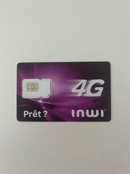 Startpakket Inwi simkaart 5GB