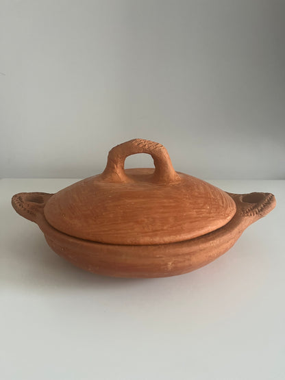 Aardewerk stoofpan Oued Laou 20cmx12cm
